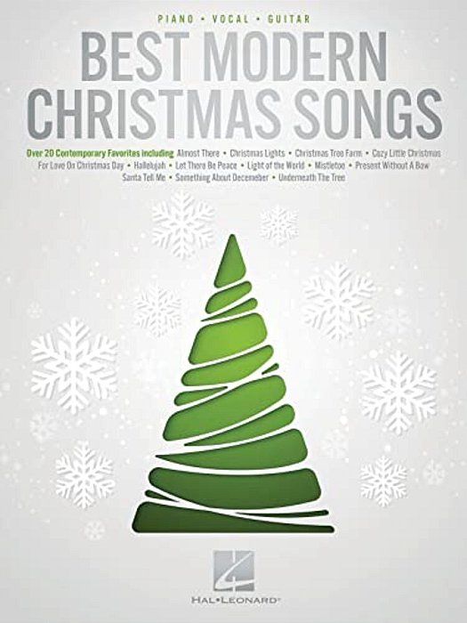 Best Modern Christmas Songs - Over 20 Contemporary Favorites Arranged For Piano/Vocal/guitar-..