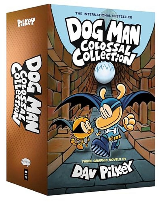 Dog Man Colossal Collection (Dog Man #7-9 Box Set)-..