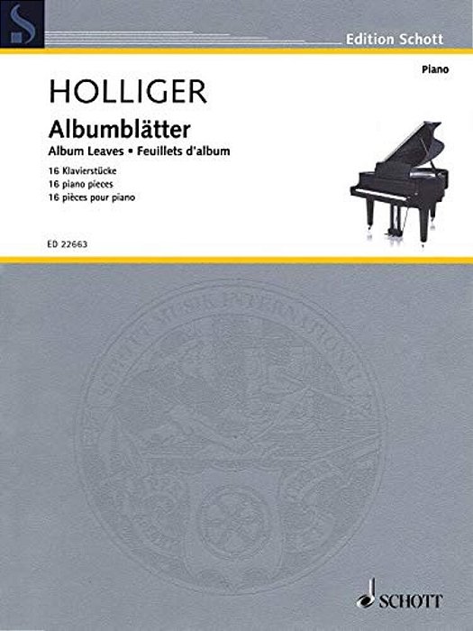 Album Leaves 16 Piano Pieces Piano Solo-..