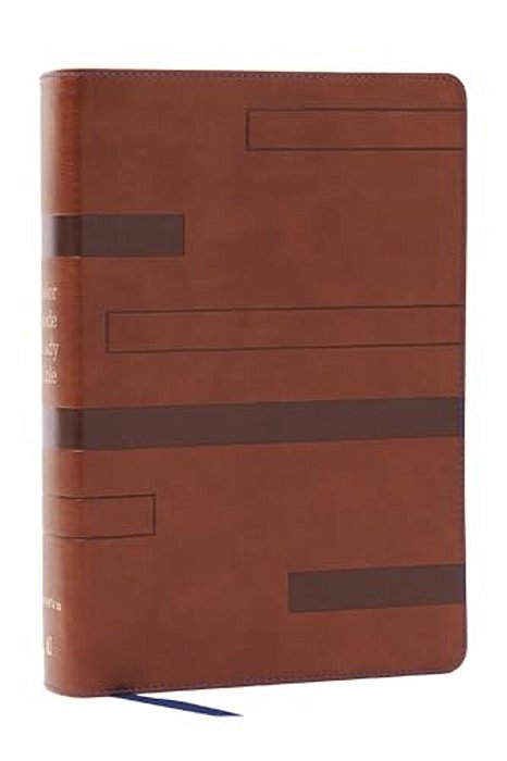 Color Code Study Bible, Revealing God's Truth Color By Color (Niv, Brown Leathersoft, Red Letter, Thumb Indexed, Comfort Print)-..