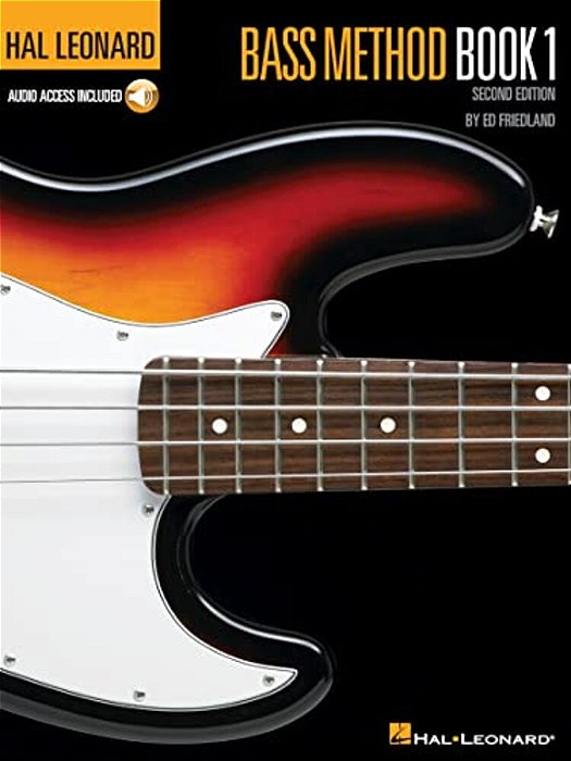 Hal Leonard Bass Method Book 1 - 2ND Edition Book/Online Audio-..