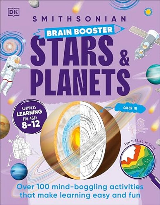 Brain Booster Stars And Planets: Over 100 Mind-Boggling Activities That Make Learning Easy And Fun-..