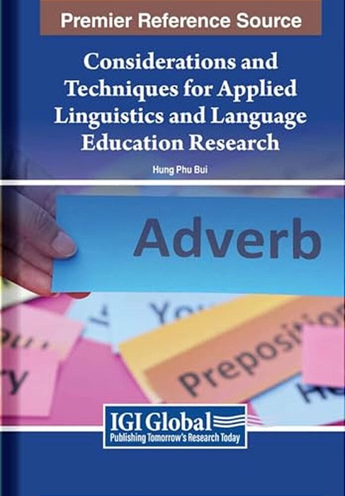 Considerations And Techniques For Applied Linguistics And Language Education Research-..