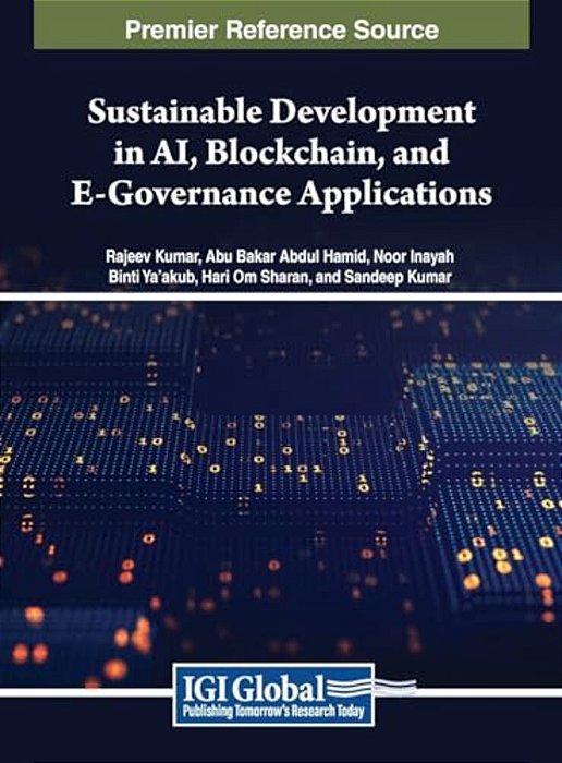 Sustainable Development In Ai, Blockchain, And E-Governance Applications-..