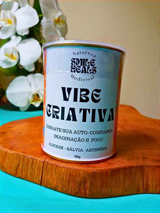 Blend Vibe Criativa Chá para Foco Intuição Criação