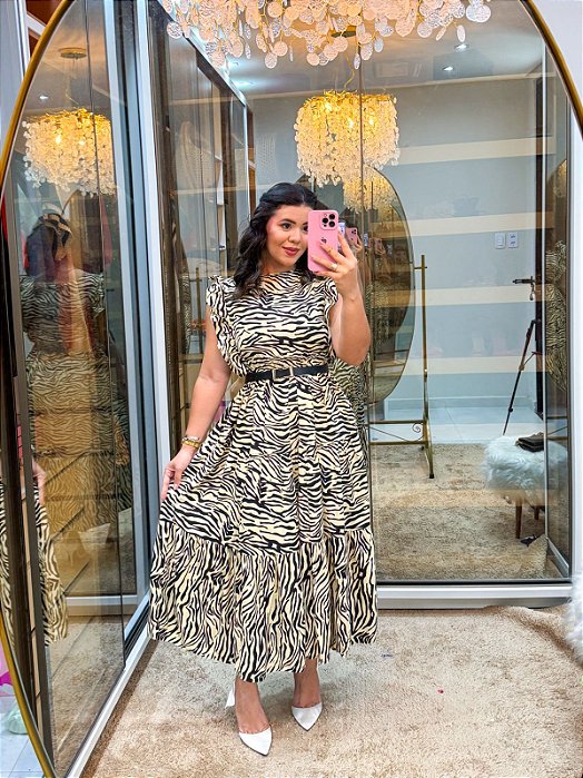 Vestido 1064 Animal print