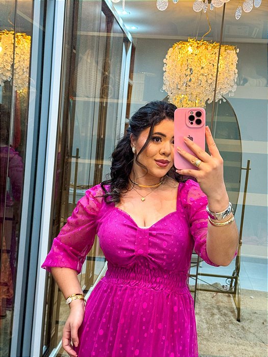Vestido de tule 1219