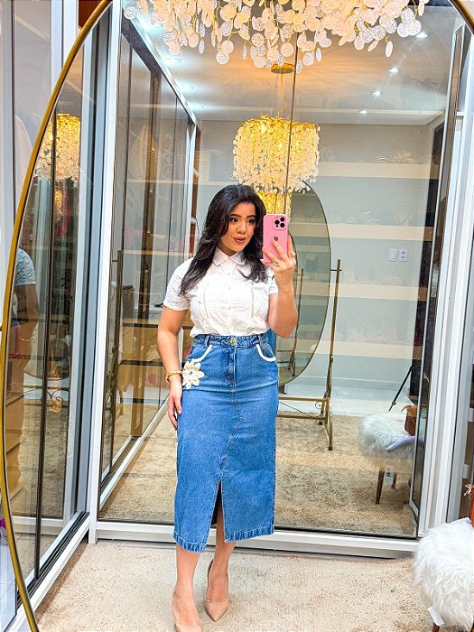 Saia Jeans 1298