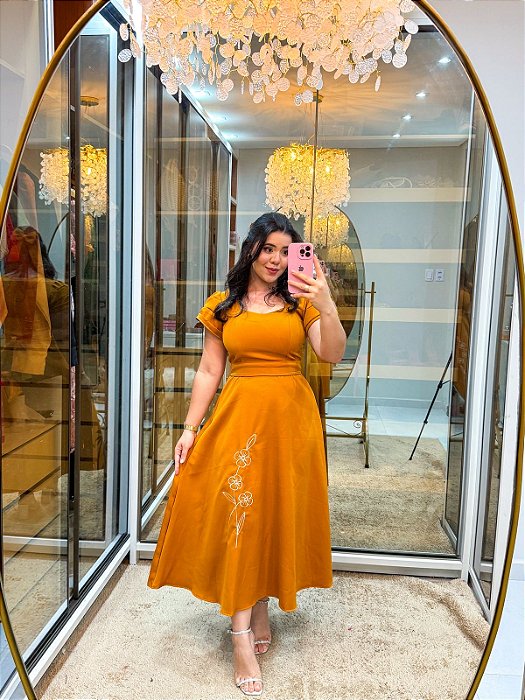 Vestido  Flores 1620
