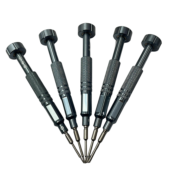 Kit com 5 Chaves Ergonomicas Factory S2 - Alta Qualidade para Reparos em iPhone e Android