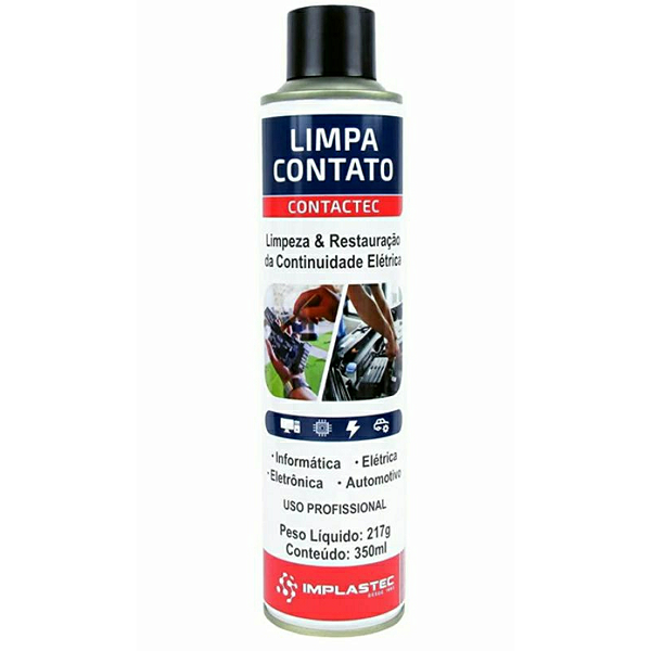Limpa Contato 217g - Implastec - Limpeza Rápida e Sem Resíduos