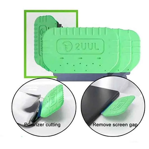 Kit com 3 Lâminas Afiadas Duras 2UUL para Reparos de Telas e Celulares