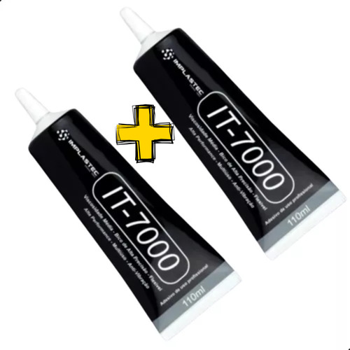 Implastec Cola Profissional Para Celular E Tablet  Kit Com 2