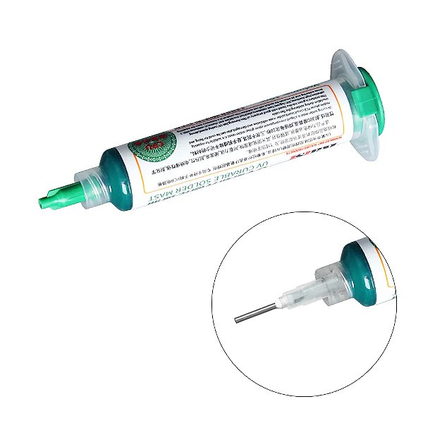 Máscara UV Verde Kaisi HY-135 - Proteção e Precisão para Reparo Eletrônico  A Máscara UV Kaisi HY-135 oferece uma aplica