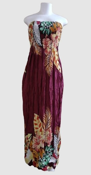 Vestido Longo Tomara que Caia