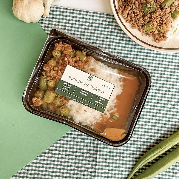Patinho Moído com Quiabo - 400g