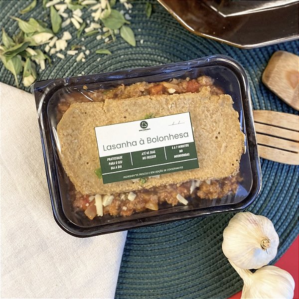 Lasanha à Bolonhesa Integral