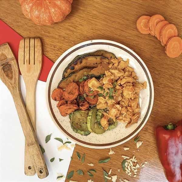 Frango com legumes assados - 315g