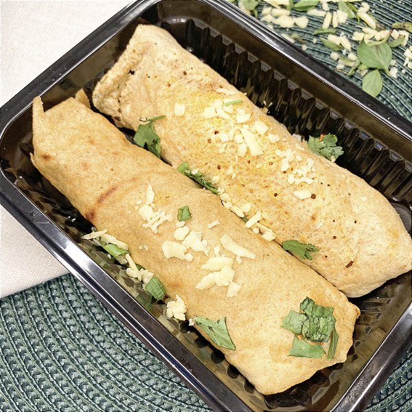 Panqueca à bolonhesa integral