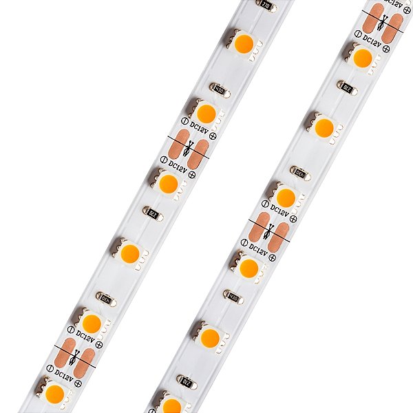 Fita de LED 12w por metro 12v 2700k 5m IP65 Evo.