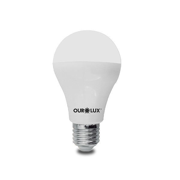 Lâmpada Superled Ouro 12W bivolt 6500K.