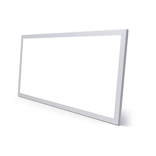 Luminária plafon led 72W 4000K branco neutro retangular embutir 30cm X 120cm.