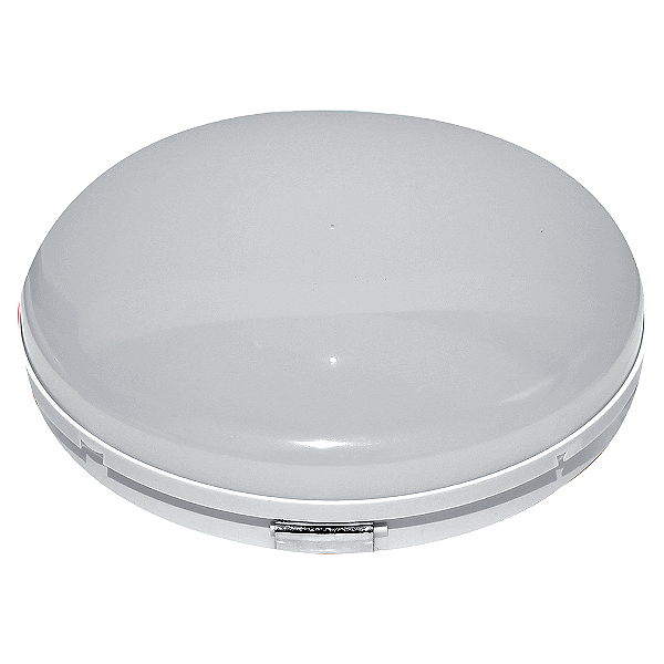 Luminária Superled Arandela 12W bivolt 2700K branco quente IP65.