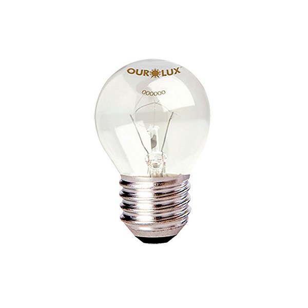 Lâmpada Incandescente Geladeira-Fogão 40W 127V.