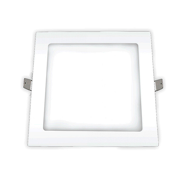 Plafon Superled Embutir 24W bivolt 6500K Quadrado 30cm x 30cm.