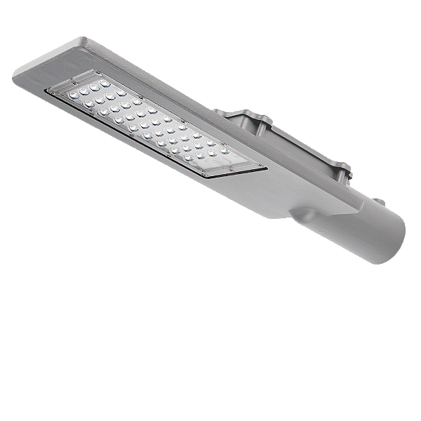 Luminária Pública LED 50W IP66 bivolt 6000K com INMETRO.