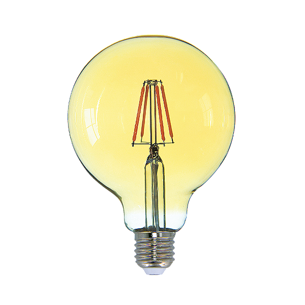 Lâmpada Filamento Superled Globo G80 4W bivolt 2400K IP66.