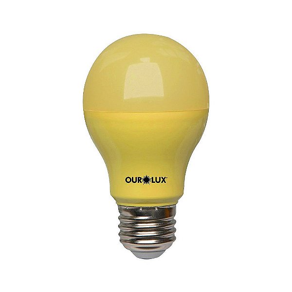 Lâmpada Superled Anti-Inseto 4W bivolt IP65.