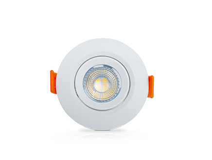 Superled Mini Spot redondo 3W 4000K luz neutra bivolt.