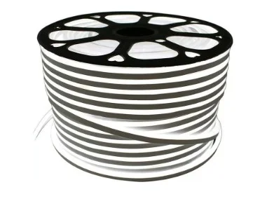 Fita LED Neon 12W/M 1.200W 12V 100 metros externo IP65 6500K branco frio.