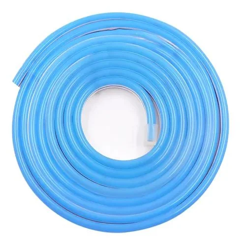 Fita LED Neon 12W/M 60W 12V 5 metros externo IP65 Azul.