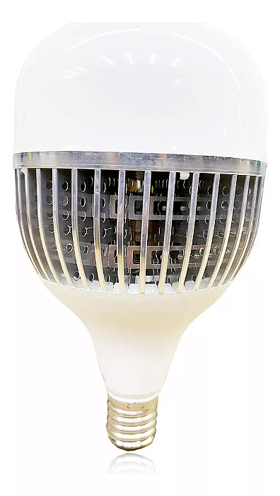 Lâmpada LED bulbo T 150W alta potência 6500K E-40 bivolt.