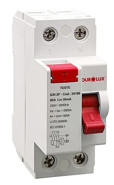 Dispositivo IDR Bipolar 80A 30mA.
