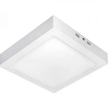 Luminária Plafon LED 36W Quadrado 40cm x 40cm Sobrepor 6500K bivolt.