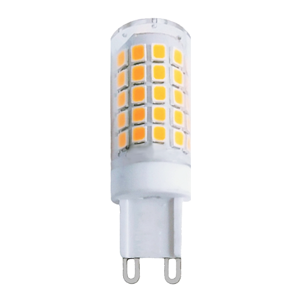 Lâmpada LED G9 7W 3000K branco quente bivolt.