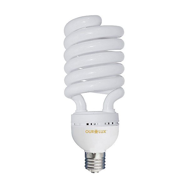 Lâmpada Fluorescente Spiralux 85W 220V 6400K E27.