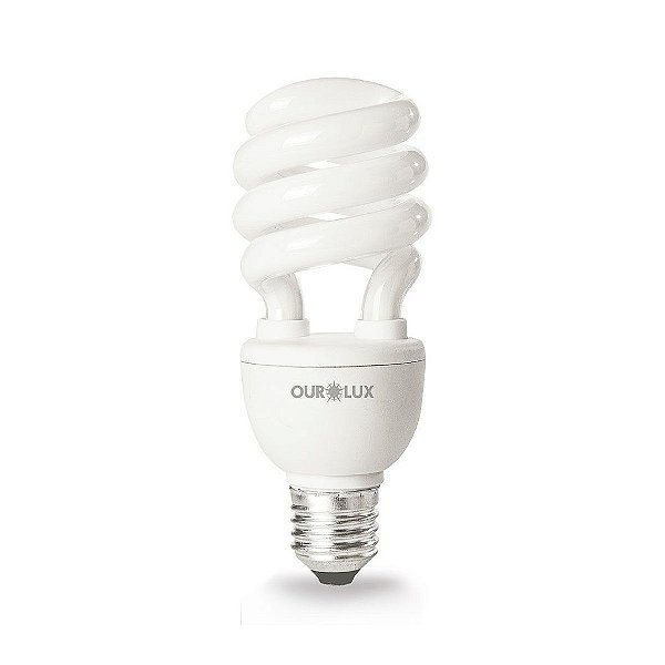 Lâmpada Fluorescente Spiralux 15W 127V 6400K.