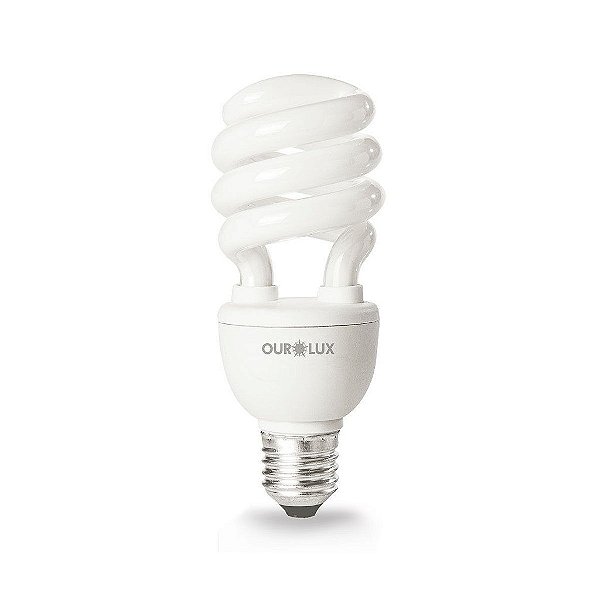 Lâmpada Fluorescente Spiralux 15W 220V 6400K.