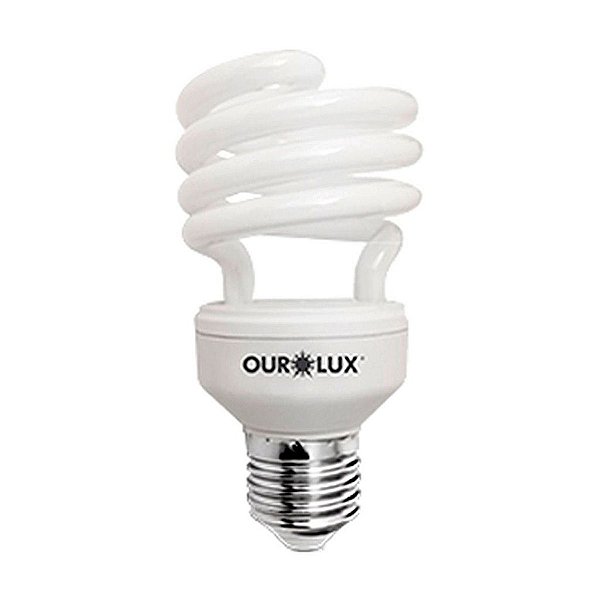Lâmpada Fluorescente Spiralux 20W 127V 6400K.