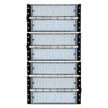 Refletor Industrial holofote modular LED 350W 4000K branco neutro IP67.