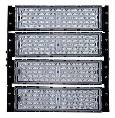 Refletor Industrial holofote modular LED 200W 4000K branco neutro IP67.