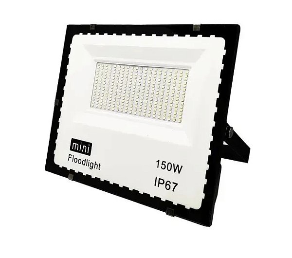 Mini refletor holofote led SMD 150w Azul IP67.