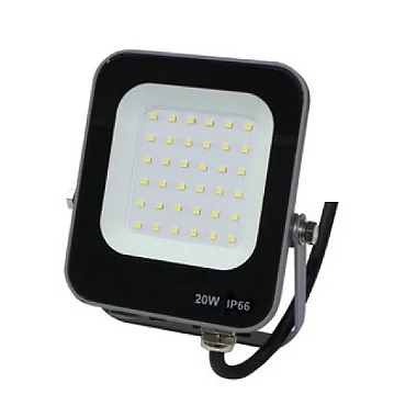 Refletor LED MAX 20W 2400 lumens 3000K SMD IP66 bivolt.