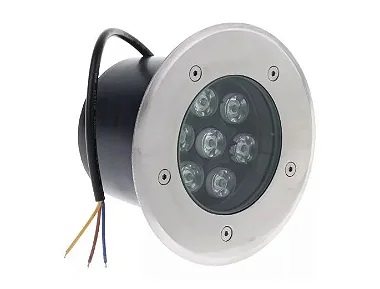 Spot Led 6500K 7w Balizador Embutir Bivolt IP67.