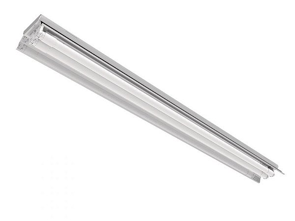 Luminária de sobrepor Gaivota alto rendimento para 1 lâmpada 9/10W 60cm.