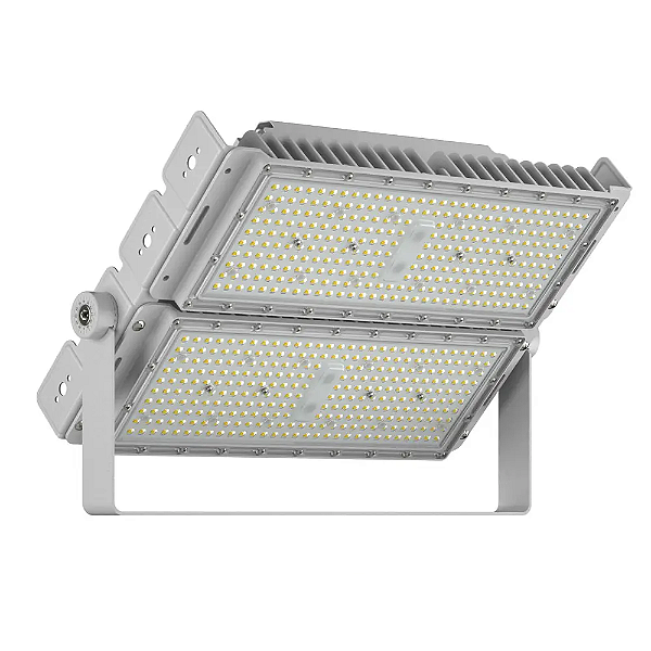 Refletor holofote modular LED 400W 56000lm 6500K IP67.